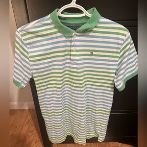 Tommy Hilfiger Kids Striped Polo Shirt
Size: XL (20)